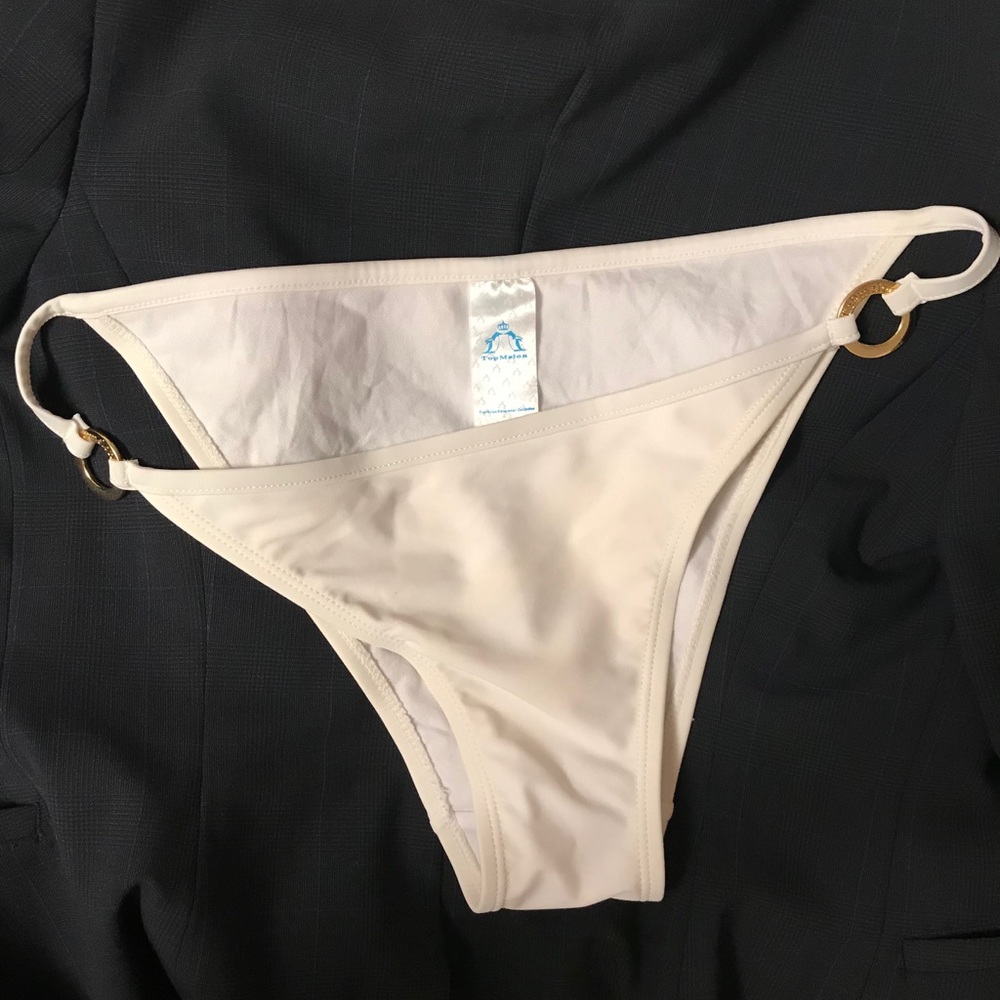 must bundle - white string bikini bottoms